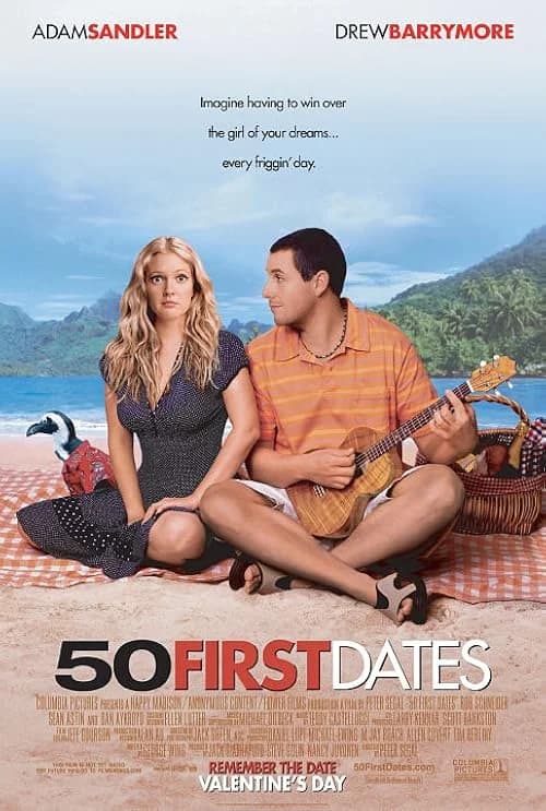 50 First Dates film posteri
