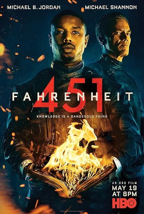 Fahrenheit 451 film posteri