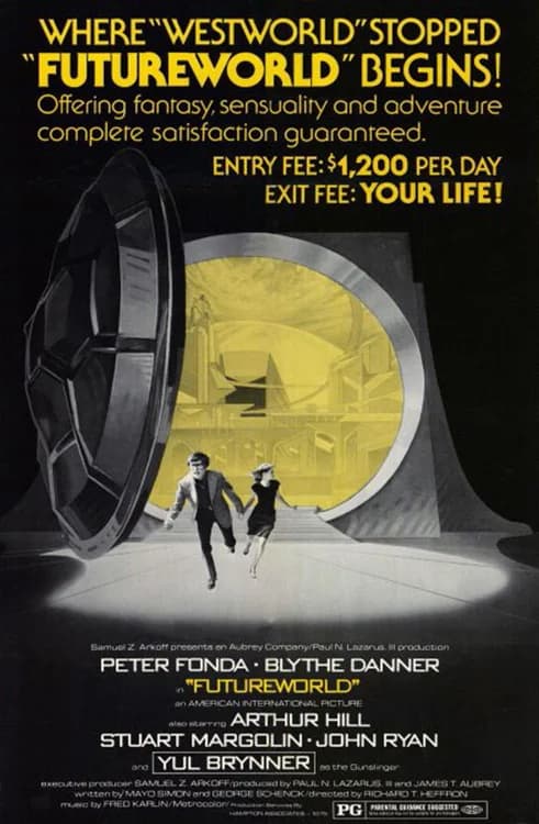 Futureworld film posteri