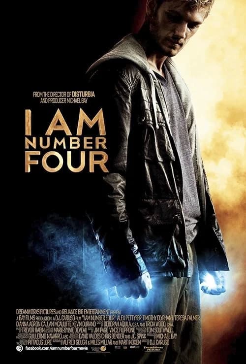 I Am Number Four film posteri