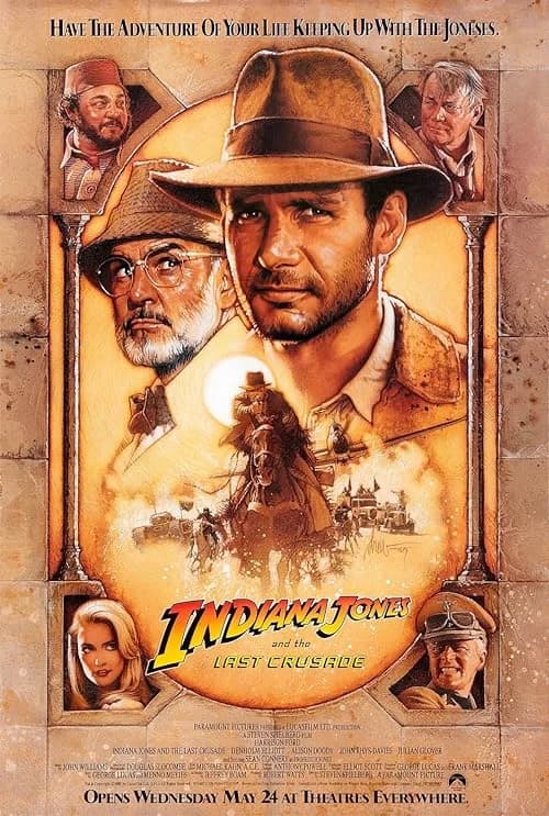 Indiana Jones and the Last Crusade film posteri