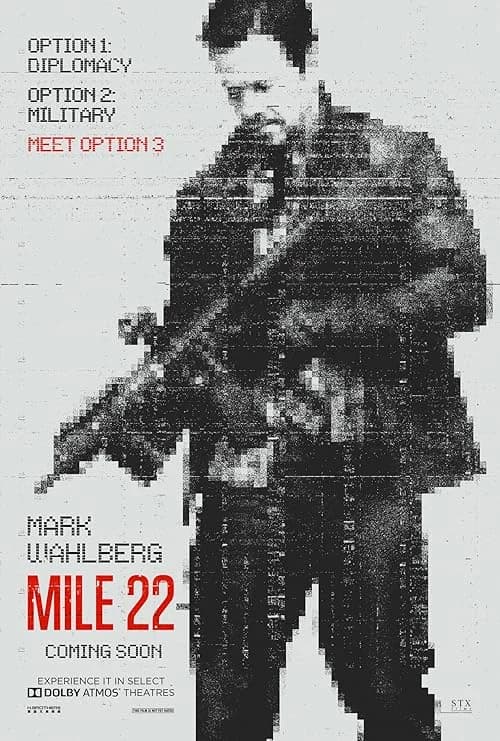 Mile 22 film posteri