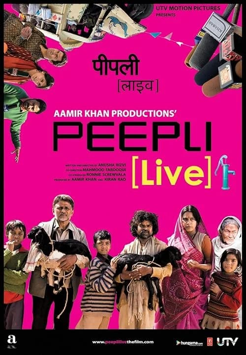 Peepli Live film posteri