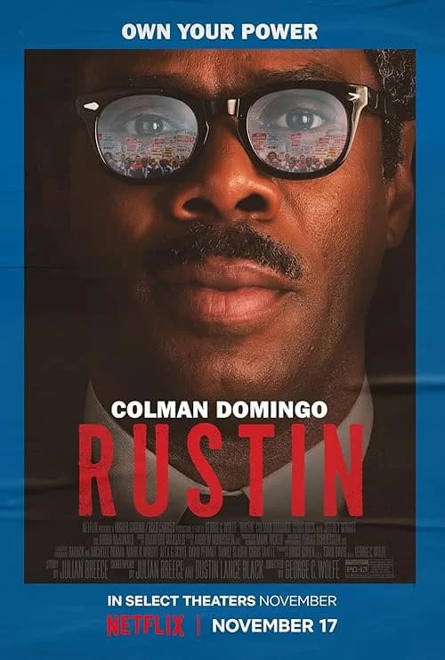 Rustin film posteri