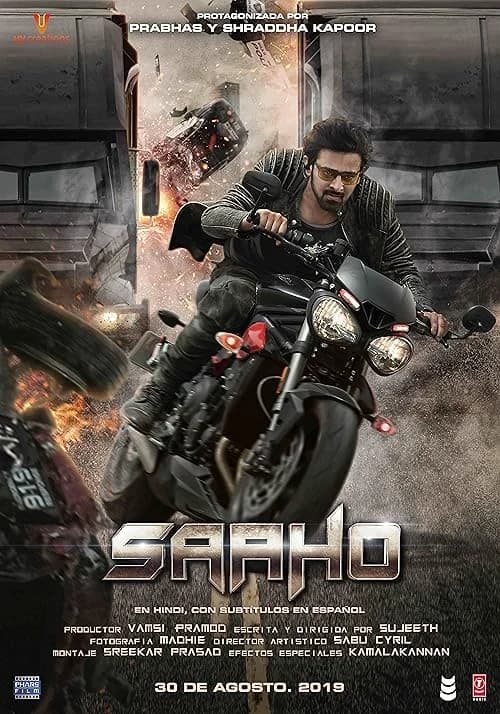 Saaho film posteri