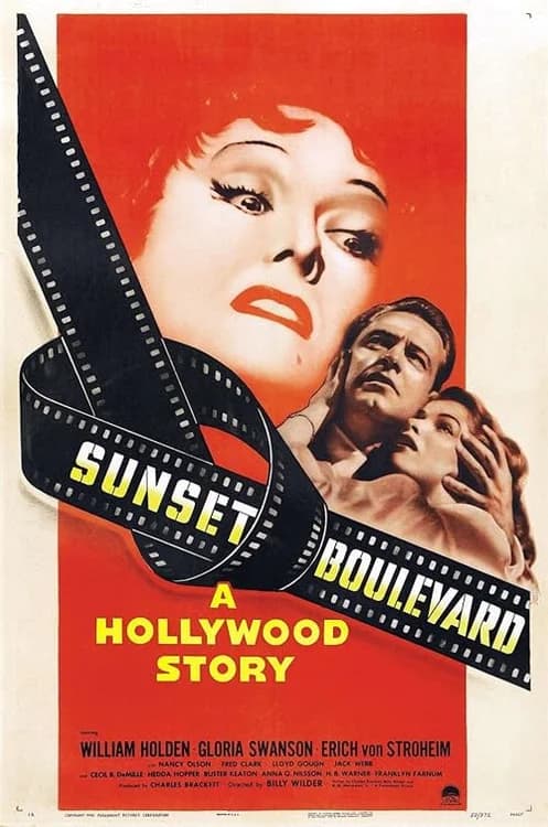 Sunset Boulevard film posteri