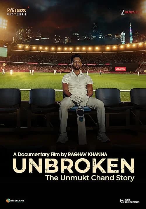 Unbroken: The Unmukt Chand Story film posteri