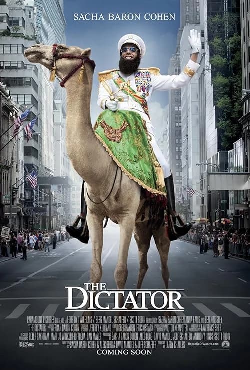 The Dictator film posteri
